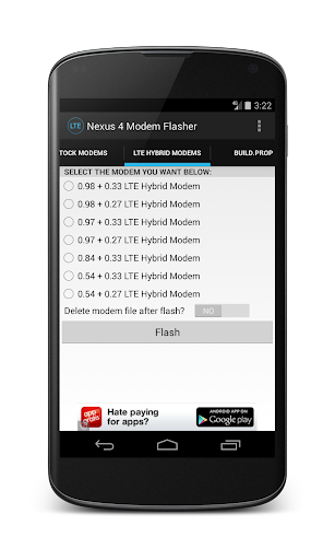 【免費工具App】OLD - Nexus 4 Modem Flasher-APP點子