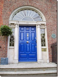 Dublín. Puerta Georgiana en el Área Sur Gregoriana -  P5091074