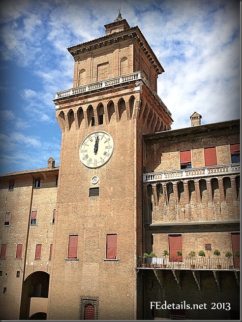 Castello Estense views, Ferrara, Italy, Photo3