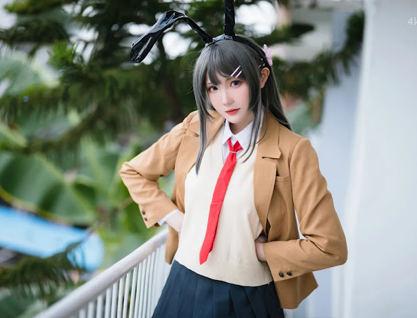 Coser@瓜希酱 樱岛麻衣 校服