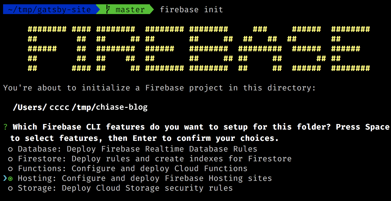 Firebase hosting
