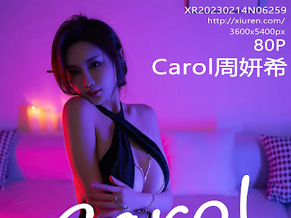 XIUREN No.6259 Zhou Yan Xi (Carol周妍希)