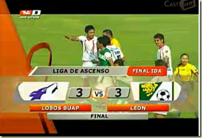 Lobos 3-3 León