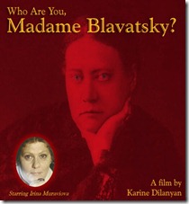 Cartel película_who are you madame blavatsky_ protagonizada por irina muraviova