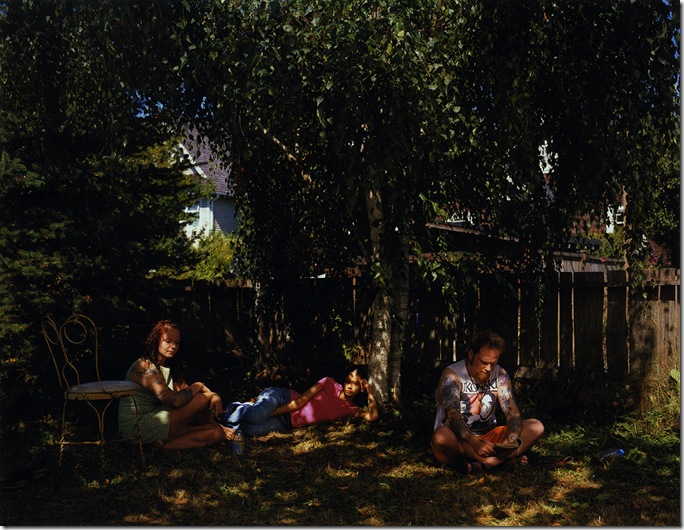 Jeff Wall, Tattoos and Shadows, 2000