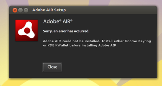 AdobeAir for ubuntu