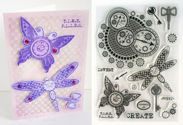 2014Jan22 steampunk stamps inky doodles card samples 1
