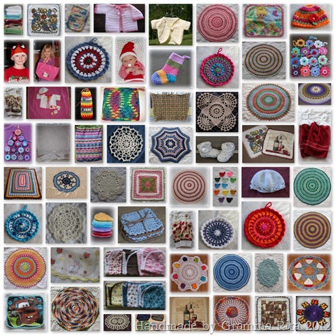 2012 Crochet Collage
