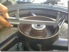 PENELITIAN REM DRUM (TROMOL) PADA SEPEDA MOTOR HONDA MEGA PRO 160CC TAHUN  2005