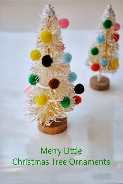 christmas tree ornaments title