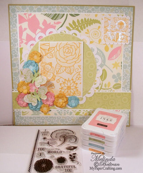 closet to my heart layout project idea stamps inks 500