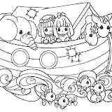 noahs ark coloring pages