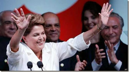 Dilma - Victoria elecciones 2014