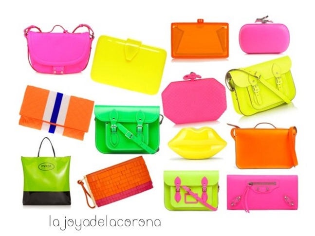 neon bags