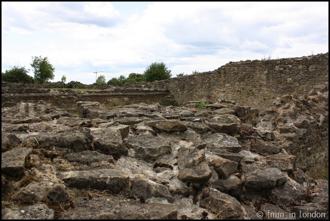 Ruined walls of Lesnes Abbey