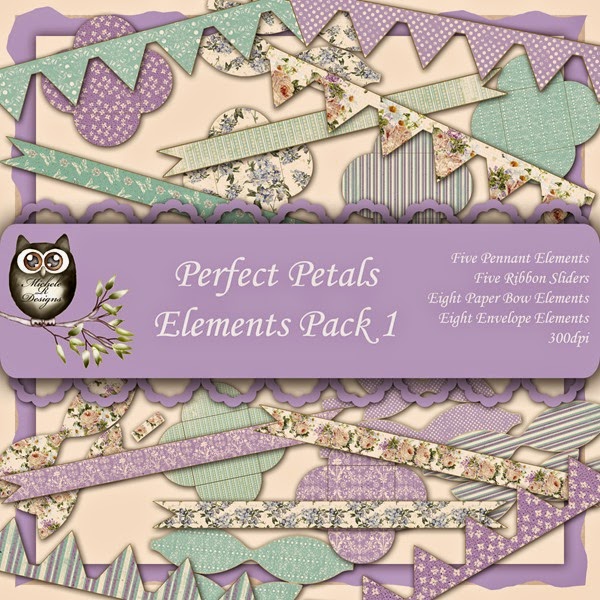 Perfect Petals Elements Front Sheet Pack 1