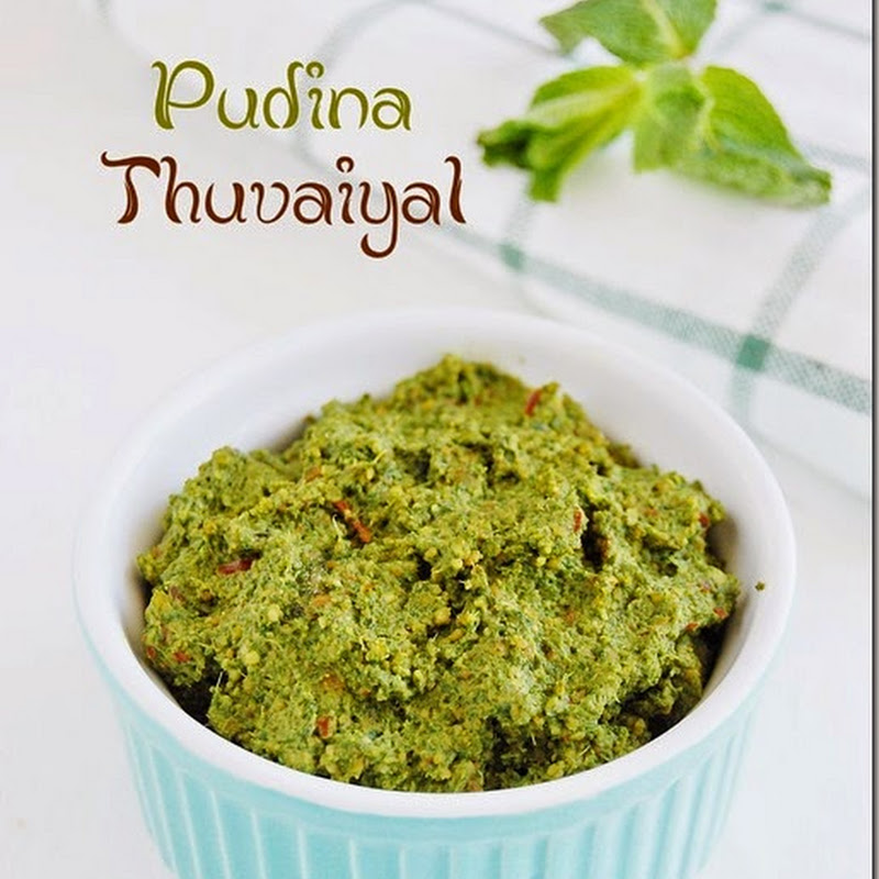 Pudina thuvaiyal / Mint thogayal