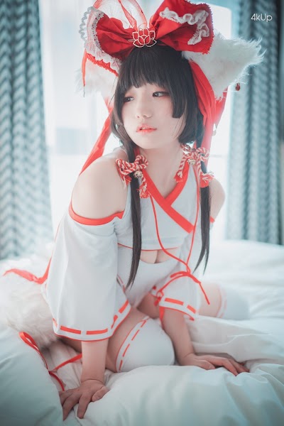 DJAWA Photo – Mimmi (밈미) Kitsune Miko (A ver)