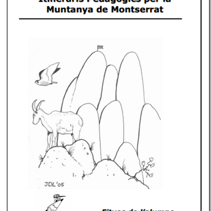 fitxes Primaria muntanya de Monserrat