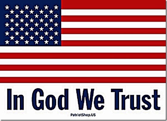 US Flag - In God We Trust