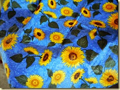 sunflower tablecloth