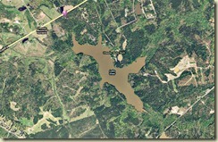 Lake Satellite View