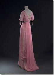 Robe du soir (non griffée), début XXème siècle.