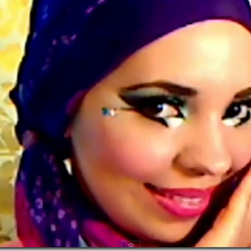 Como hacer un maquillaje de mujer árabe para disfraz