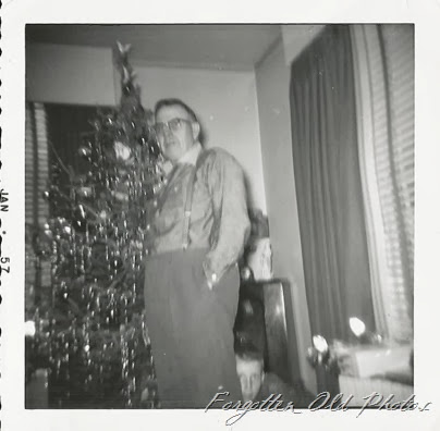 Grandpa John in Wadena 1957 Tin Ceiling