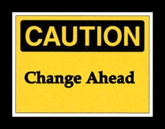 caution change