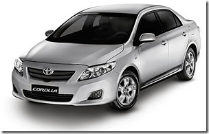 Toyota Corolla (2008-2011). Información de producto.