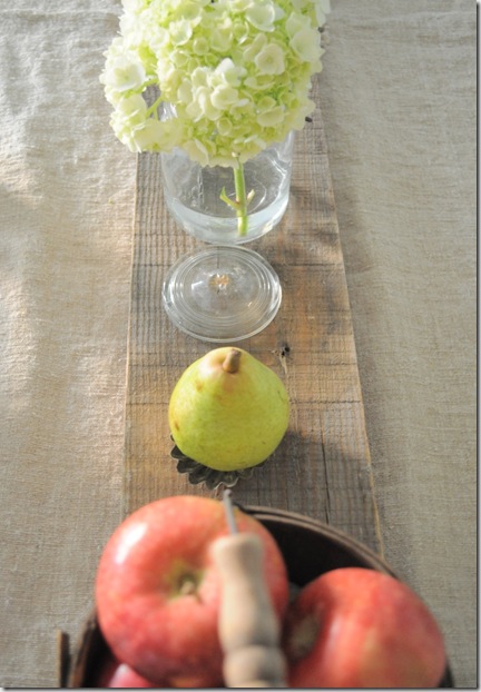 hydrangea in ball jars