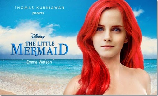 Emma Watson como Ariel
