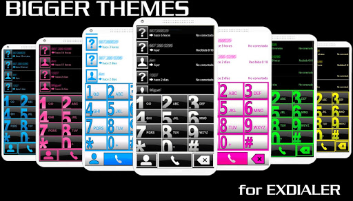 THEME BIG BLUE FOR EXDIALER