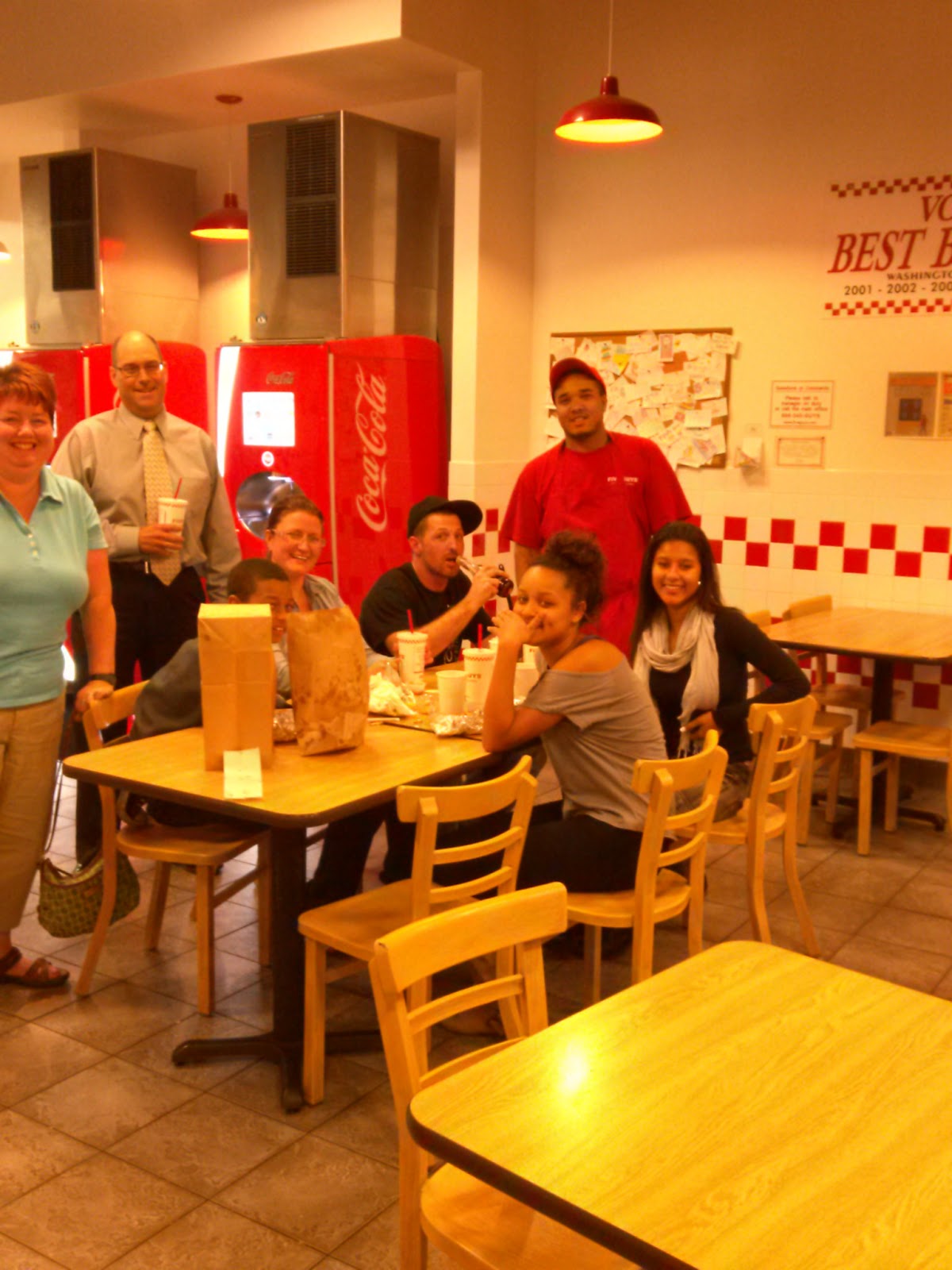 the ketchup world Enjoying dinner with the ketchup family