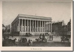 La Bourse de Paris en 1827