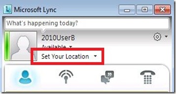 Lync Loc - client before - markup