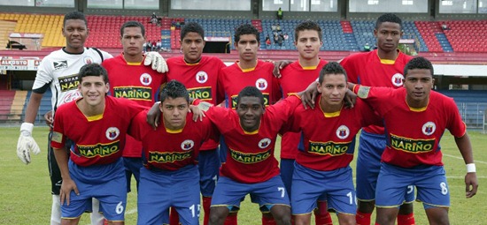 2011 - Pasto Sub 20 - Martinez, Arbey, Kevin, Arara, Narvaez, Mancilla - Romero, Pinza, Riascos, Coral, Becerra