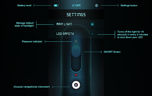 2048 Futuristic Flashlight PRO - screenshot thumbnail