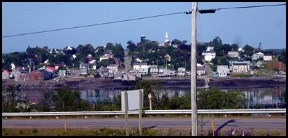 01l -  visiting Lubec -View of Lubec fromCampobello Island