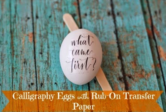 calligraphy eggs