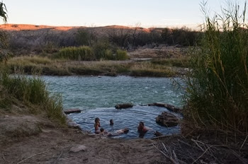 hot springs at Big Bend