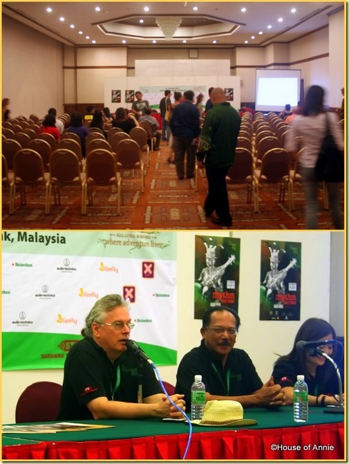 Raiforest World Music Festival press conference with Randy Raine-Reusch