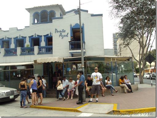 Restaurante Punto Azul em Lima