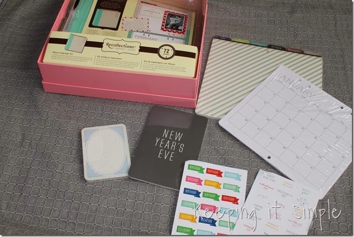 DIY personalized calendar #giftsatmichaels (2)