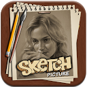 Sketch Picture mobile app icon
