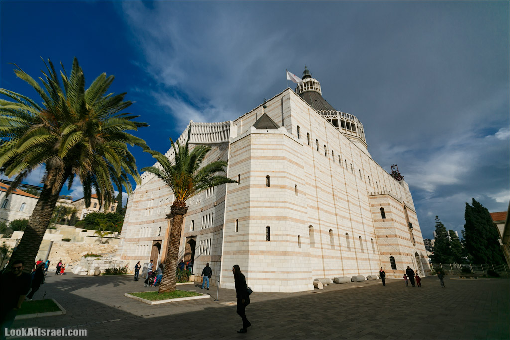 LookAtIsrael.com - Фото путешествия по Израилю | Церковь Благовещения в Назарете | Basilica of the annunciation in Nazareth