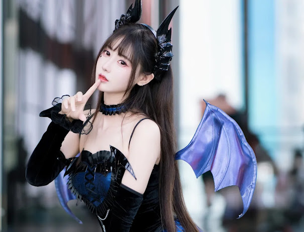 Coser@羽生三未 小恶魔 漫展返图