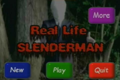 REAL LIFE SLENDERMAN