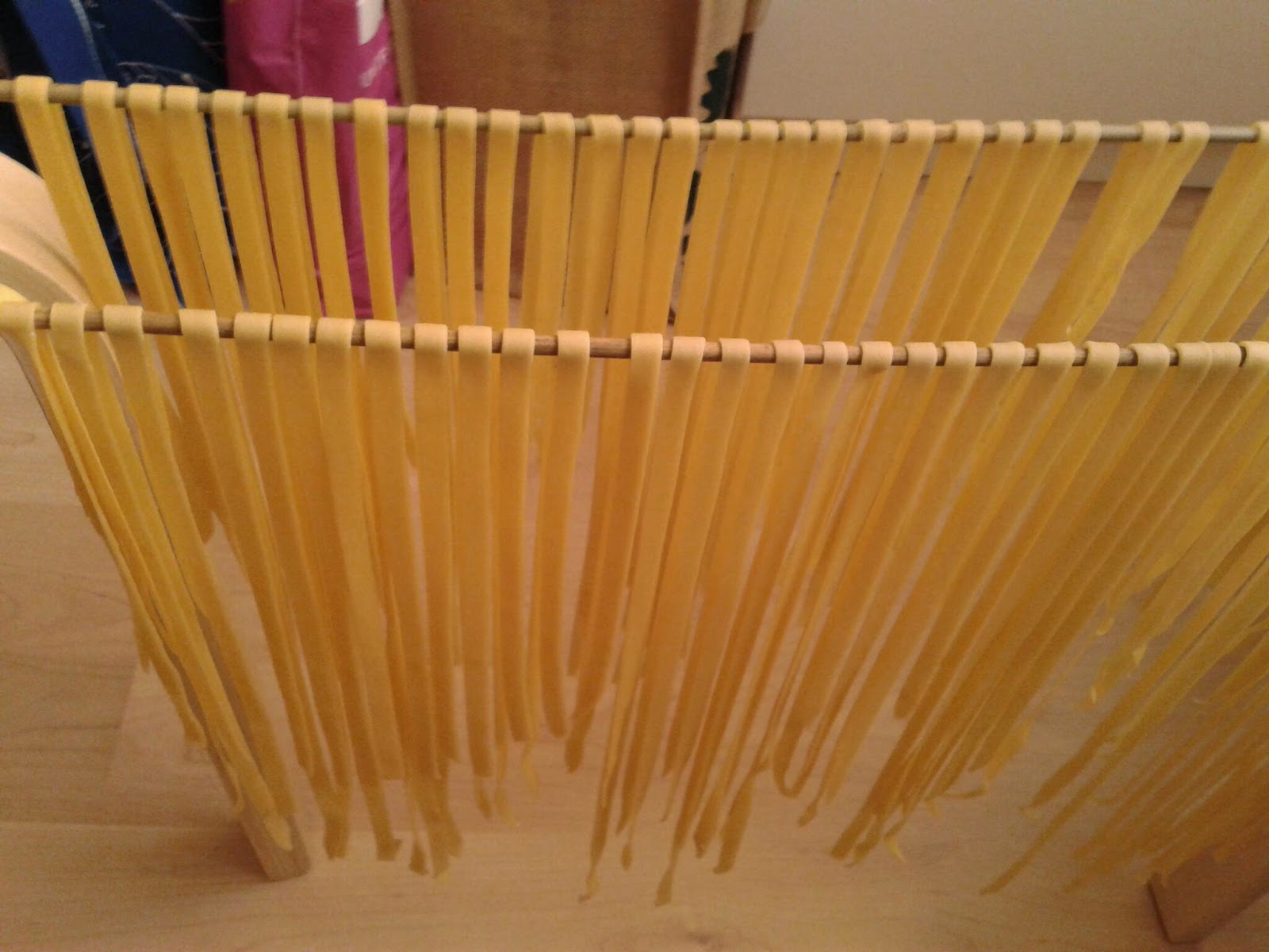 selbstgemacht: Selbst gemachte Nudeln